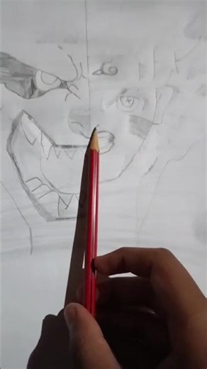 nine tails Fox 🦊with Naruto 6th part sage mode 🤗