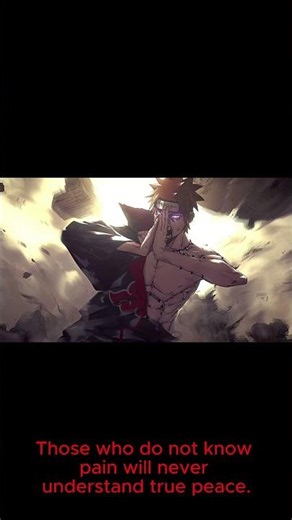 The Greatest Villain Speech in Naruto 😳| Pain(Nagato) Speech