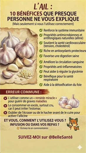 Ail : 10 Vertus Incroyables et Erreurs à Éviter.