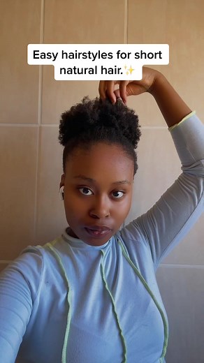 Easy Short Natural Hair Styles: Quick & Simple Hairstyles