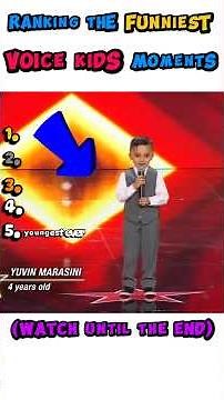 ranking the funniest voice kids moments ever #shorts #music