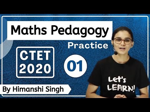 Target CTET-2020 | Maths Pedagogy Practice | Class-01