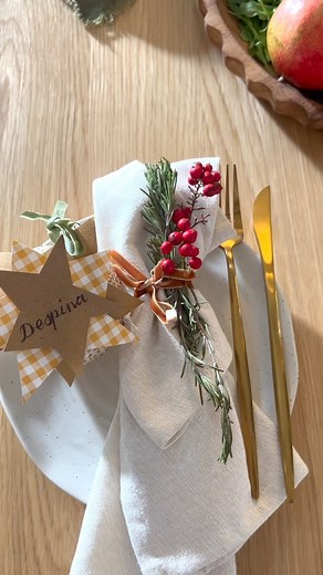 It’s Christmas party season! 🌟 This easy hack will make your table setting feel festive in a snap 🫰🎄 #templeandwebster #christmasdecor #christmastable #napkinfolding #christmasstyle | Temple & Webster