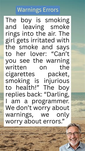 Hilarious Programmer Warnings Joke #yourdailydose #yourdailyjoke #dailyjokes #usahumor