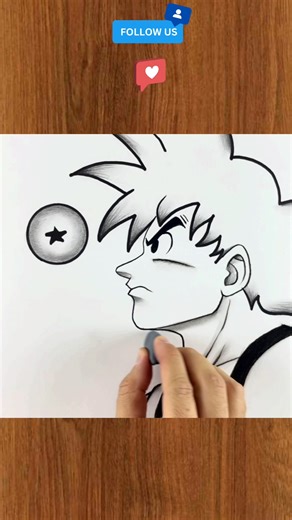 How to Draw Goku Easily | Step-by-Step Dragon Ball Drawing Tutorial for Beginners #GokuDrawing #DragonBallArt #AnimeDrawing #HowToDraw #PencilSketch #BeginnerArtist #ArtReels | Çizim Mektebı