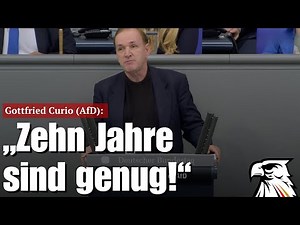 Gottfried Curio (AfD): “Ten years are enough!”