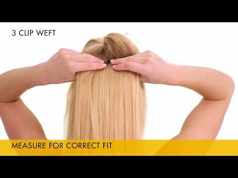 REMY HOW TO CLIP IN HAIR EXTENSIONS