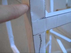 How to make a hidden track on a paper roller coaster