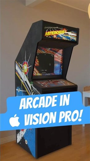 This App Puts a Full Arcade in Your House! #applevisionpro