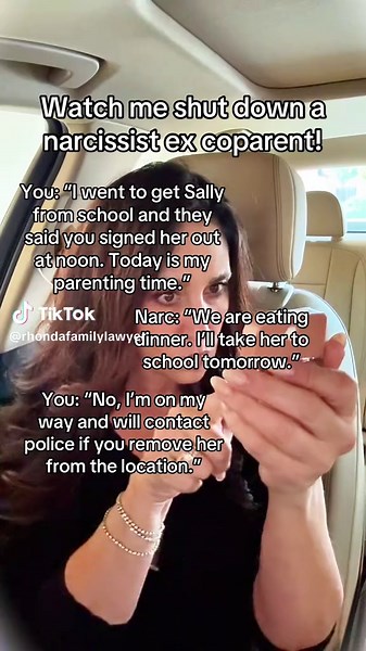 Adding: “both parents can keep location tracking on the child’s phone” to the court orders can be one of your most useful tools. My clients generally use Find My Phone or Family Share. #childexchangedrama #tiktoknarcissistslayer #childphonecontrolapp