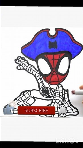 🔴 How To Draw Pirate Spidey and his Amazing Friends #spiderman #drawings #art #howtodraw