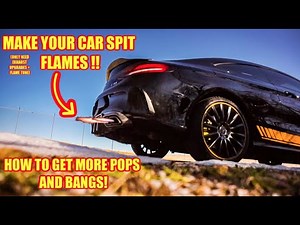HOW TO MAKE YOUR CAR POP AND BANG! *EASY METHOD*