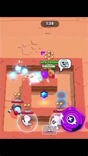 Rico 1v3 #keşfet #brawlstars #happy #edit #ghost #trending #shortvideo #global #ultra