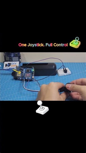 That game joystick is just two potentiometers and a button