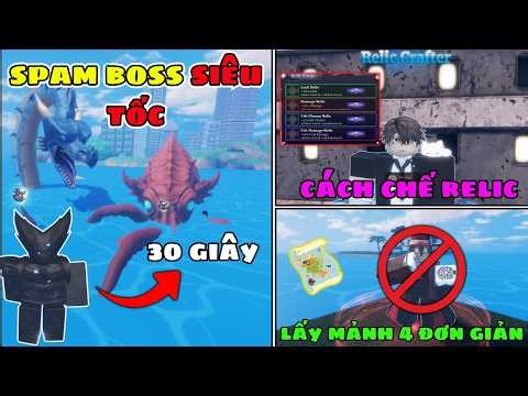 (4Code Mới) Trích Lỏ Giúp Bạn Tăng Tốc Spam Boss Và Cách Chế Tạo Relic Trong Sailor Piece