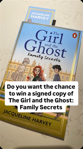 Here’s how you can win 👇 1. Sign up to to my newsletter via jacquelineharvey.com.au 2. All you need to do is tell me in 50 words or less who your favourite character is from The Girl and the Ghost and why. Entries close 30 November, 2025. ⭐️ There will be one winner of a signed copy of my new book! P.S Thanks Adelaide for a great three days! | Jacqueline Harvey