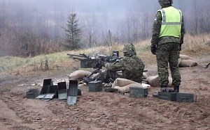 .50口径机枪射击