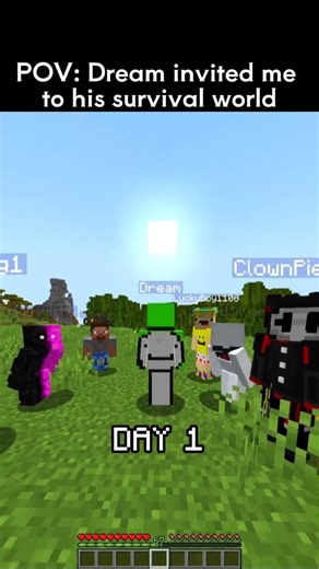 Minecraft SMP with YOUTUBERS #minecraft #smp