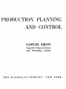 [PDF] Elements of Production Planning And Control PDF - Panot Book