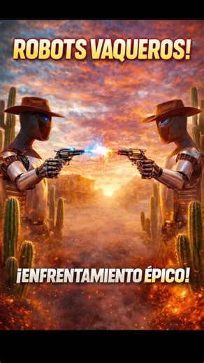 Robots vaqueros #viral #robot #tesla
