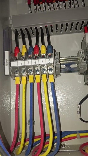 star and delta motor live connection with over load realy and slow and high speed connection