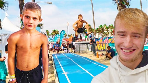 This 7-Year-Old Is the Best Flipper in the World!