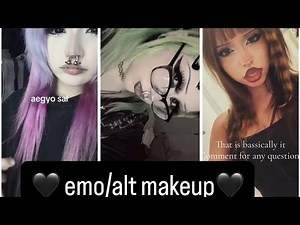 ALT/EMO MAKEUP TUTORIAL (PART 2) | TIKTOK COMPILATION