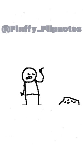 Suspicious rock #memes #funny #3ds #animation #ds #dsi #flipnotestudio #comedy