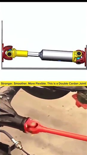 Why Double Cardan Joints Are BETTER Than Regular U-Joints! #shorts