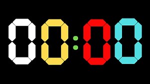 無料動画 - 五, 秒, 時計, デジタル, テクノロジー, 画面, モダン