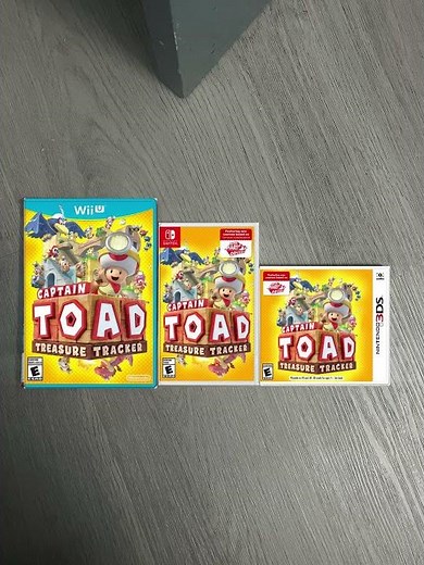 Captain toad treasure tracker 3 game collection