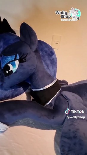 Princess Luna Plush Toy with Glitter Detail | Wollyshop
