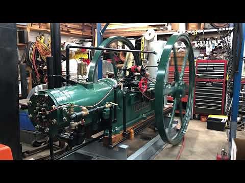 25 hp Cooper Bessemer 2 cycle Oil Field engine