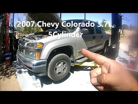 2003-2008 Chevy Colorado Oil Change