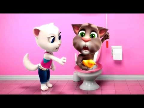 Talking Tom 🐱 ¡Rescate EXTREMO en el inodoro! 🚽 Episodio 146 🔥 Toon Mania - Dibujos Animados