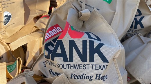 San Antonio Food Bank teams up with Seguin ISD for Saturday food distribution event.