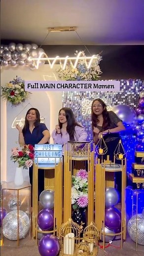 Girl Gang's Perfect Party Setup (Fog + Balloons + Movie) ✨ #BirthdayIdeas