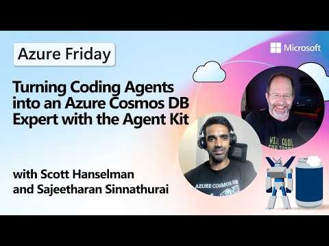 Turning Coding Agents into an Azure Cosmos DB Expert with the Agent Kit
