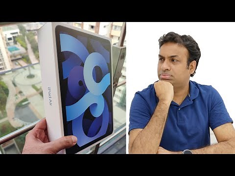 iPad Air 4th Gen Unboxing & Impressions with Indian Retail Unit