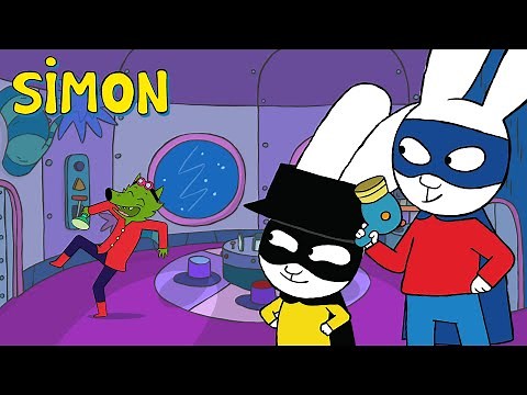 🌑 Oh no! The train stops in the dark! 😱 Simon | Full Episodes | 30m | S5 | Animated Series