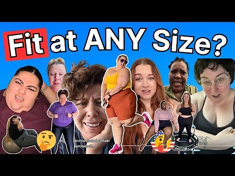 Plus Size Fitness and Fat Acceptance Compilation (Body Positivity vs the Gym)