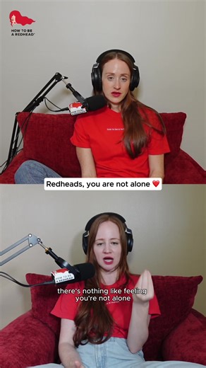 TOMORROW on the #H2BARPodcast, we’re having a real conversation about redhead identity — and the struggles that sometimes come with it. 👨‍🦰👩‍🦰 From personal stories to the way society views red hair, we break down the conversation and share empowering takeaways for the redhead community. 🎧 Listen wherever you stream podcasts or head to link in bio 📺 Watch full episode on YouTube What do YOU think? Drop your thoughts in the comments — we might read your reaction on the next episode👇