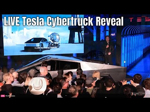 Elon Musk LIVE Tesla Cybertruck Reveal Presentation