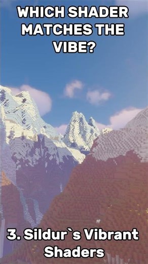 Which shader matches the vibe part 3 #minecraft #foryou