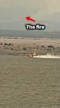 Planes Scoop Water from Pueblo Reservoir to Fight the Aspen Acres Fire 🚒✈️🔥