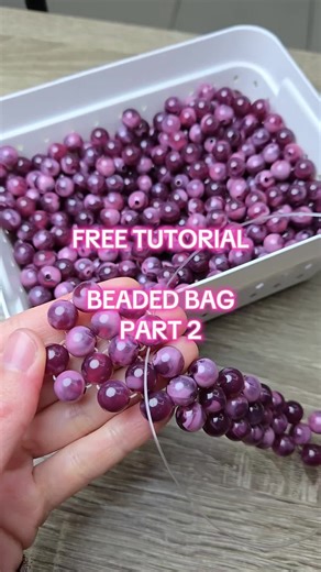 @hobbystore.workshop ✅️tutorial for your beaded bag✨️👛#bagtutorial #beadedbagtutorial #beadbag #tutorial #beadingworks #freetutorial #diyproject #SmallBusiness