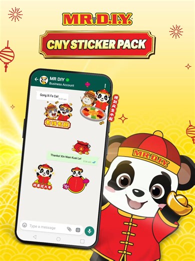 Celebrate Chinese New Year with Festive Stickers