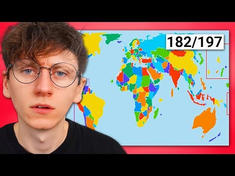 Can I "draw" the World Map from Memory?