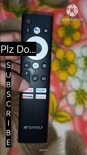 BEST 4K TV Sansui Mini (55 inche) 4k Ultra HD Android LED TV Remote Demo #Short JSW55ASUHD #viral