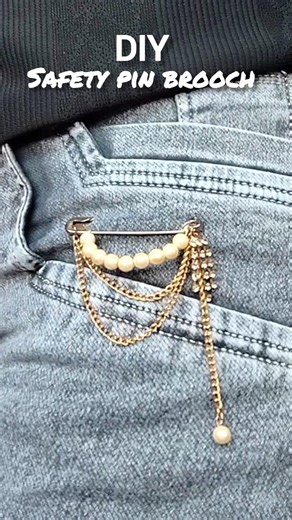 😍 Koi Nahi Manega Ye Safety Pin Se Bana Hai!#shortsdiy